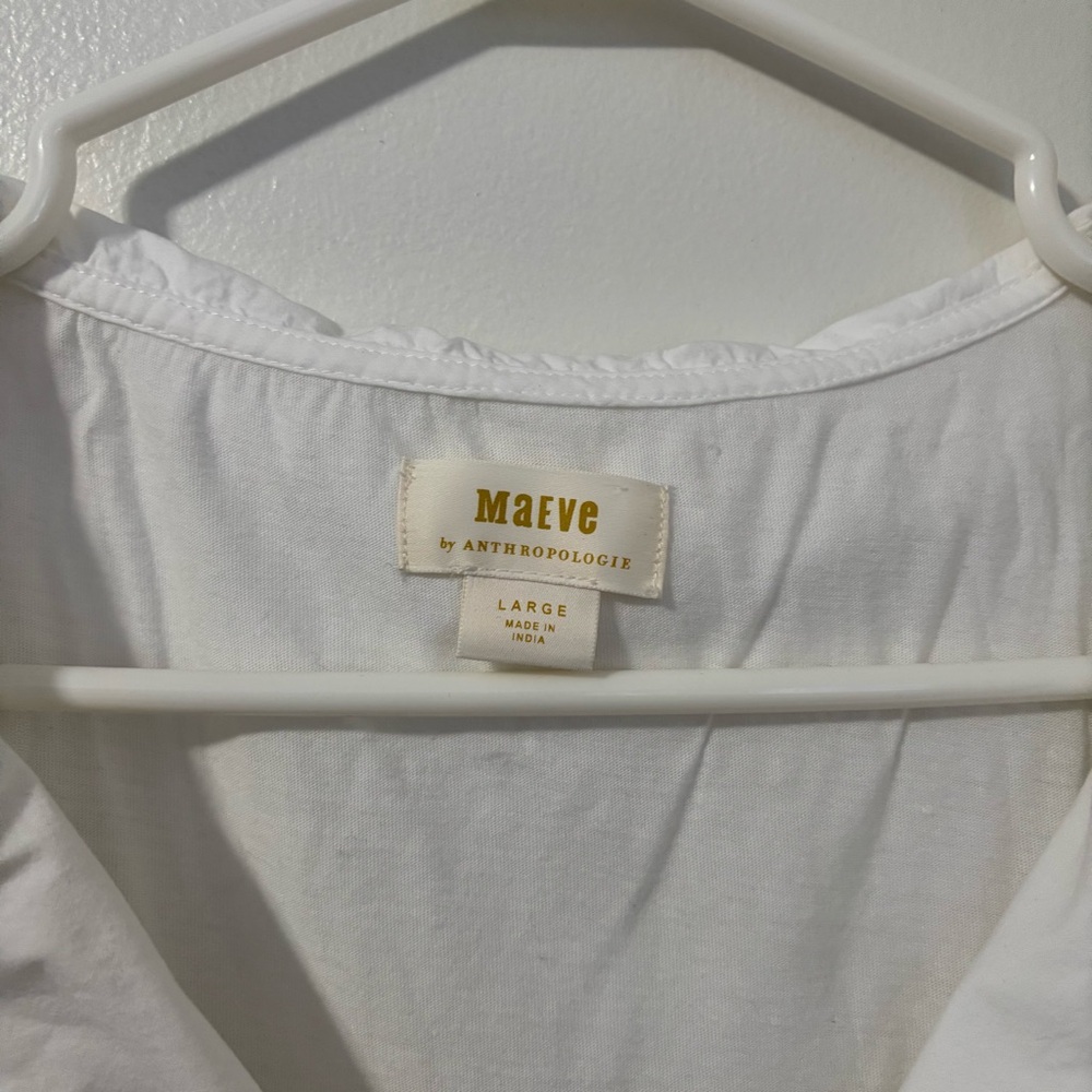 Anthropologie Maeve Babydoll Blouse - Picture 6 of 10